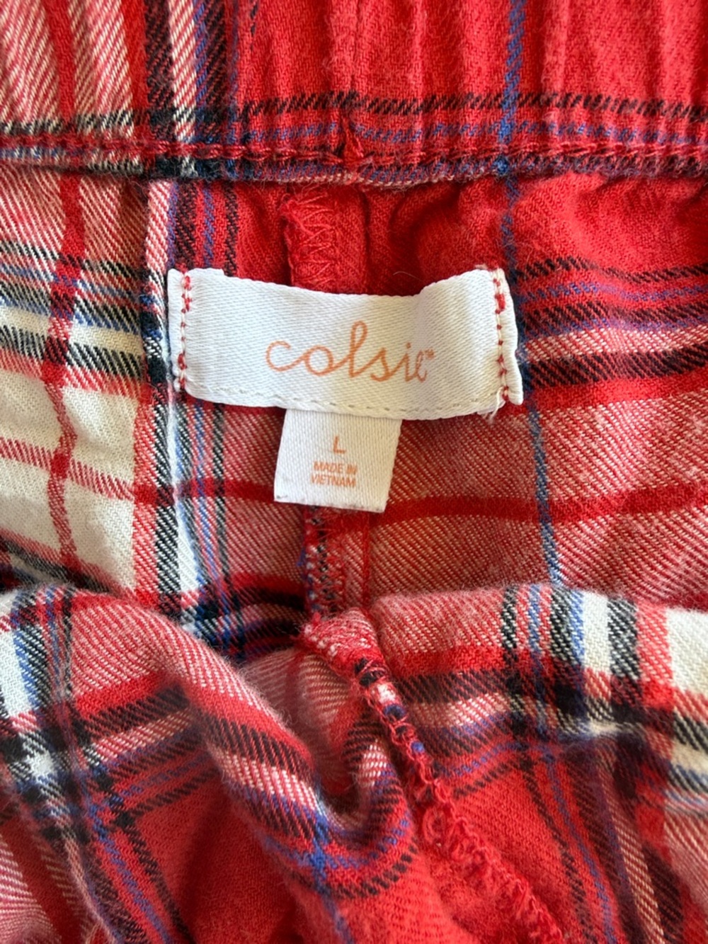 Colsio Red Plaid Button-Up Shirt